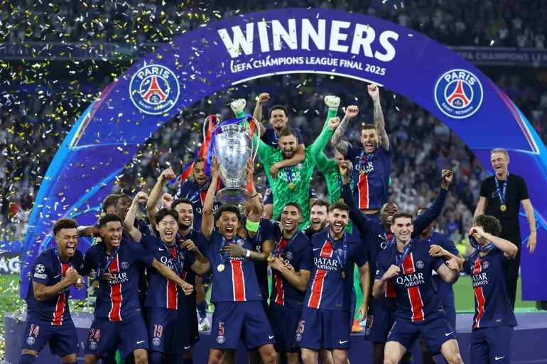 PSG win the Champions League 2025
