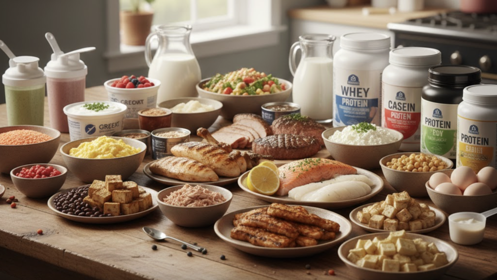 The best sources of protein for athletes